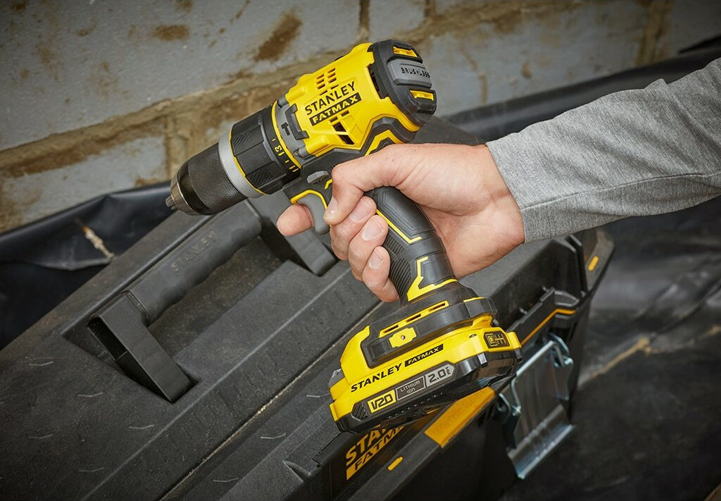 Stanley SFMCD721M2K Κρουστικό Δραπανοκατσάβιδο 18V 2x4Ah - Image 2
