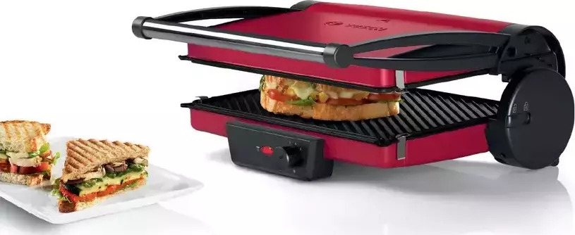 Bosch TCG4104 2000W για 2 Τοστ Κόκκινη - Image 3