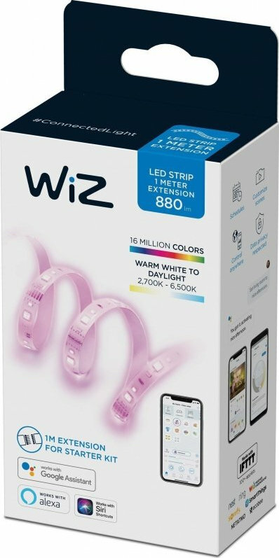 WiZ Ταινία LED WiZ LED Strip Extension 12V Wi-Fi RGBW 1m