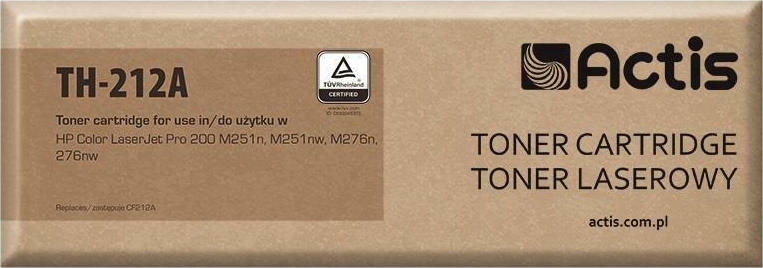 Actis Συμβατό Toner για Laser Εκτυπωτή HP 131A CF212A 1800 Σελίδων Κίτρινο