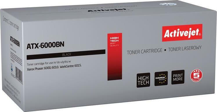 Active Jet Συμβατό Toner για Laser Εκτυπωτή Xerox 106R01634 2000 Σελίδων Μαύρο