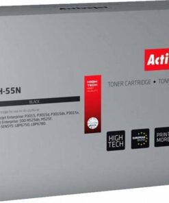Active Jet Συμβατό Toner για Laser Εκτυπωτή HP 55A CE255A 6000 Σελίδων Μαύρο