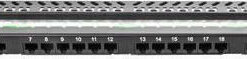 Alternative view of Lanberg Patch Panel για Rack 1U 19" 24 Θυρών Μαύρο