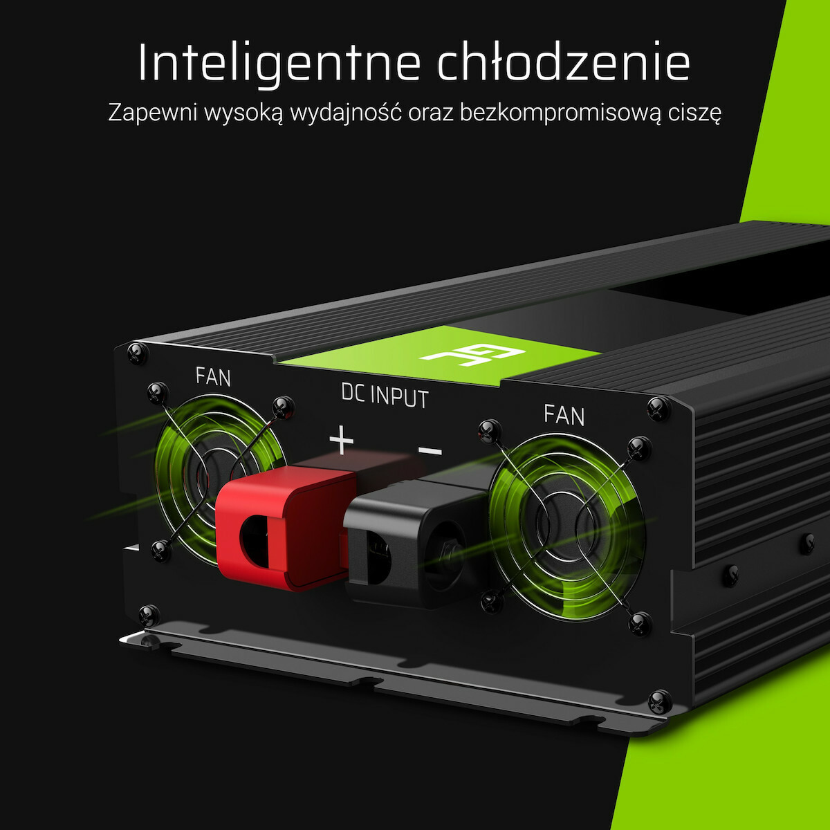Green Cell Pure Sinusoid Inverter Αυτοκινήτου Καθαρού Ημιτόνου 2000W για Μετατροπή 24V DC σε 230V AC με 1xUSB - Image 3
