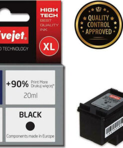 Active Jet Συμβατό Μελάνι Εκτυπωτή InkJet HP 302XL F6U68AE 20ml Μαύρο