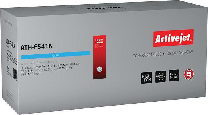 Active Jet Συμβατό Toner για Laser Εκτυπωτή HP 203A CF541A 1300 Σελίδων Κυανό