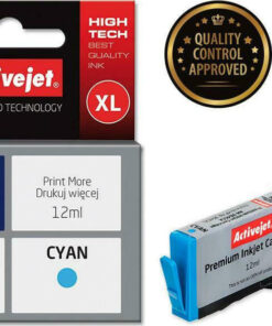 Active Jet Συμβατό Μελάνι Εκτυπωτή InkJet HP 364XL CB323EE 12ml Κυανό