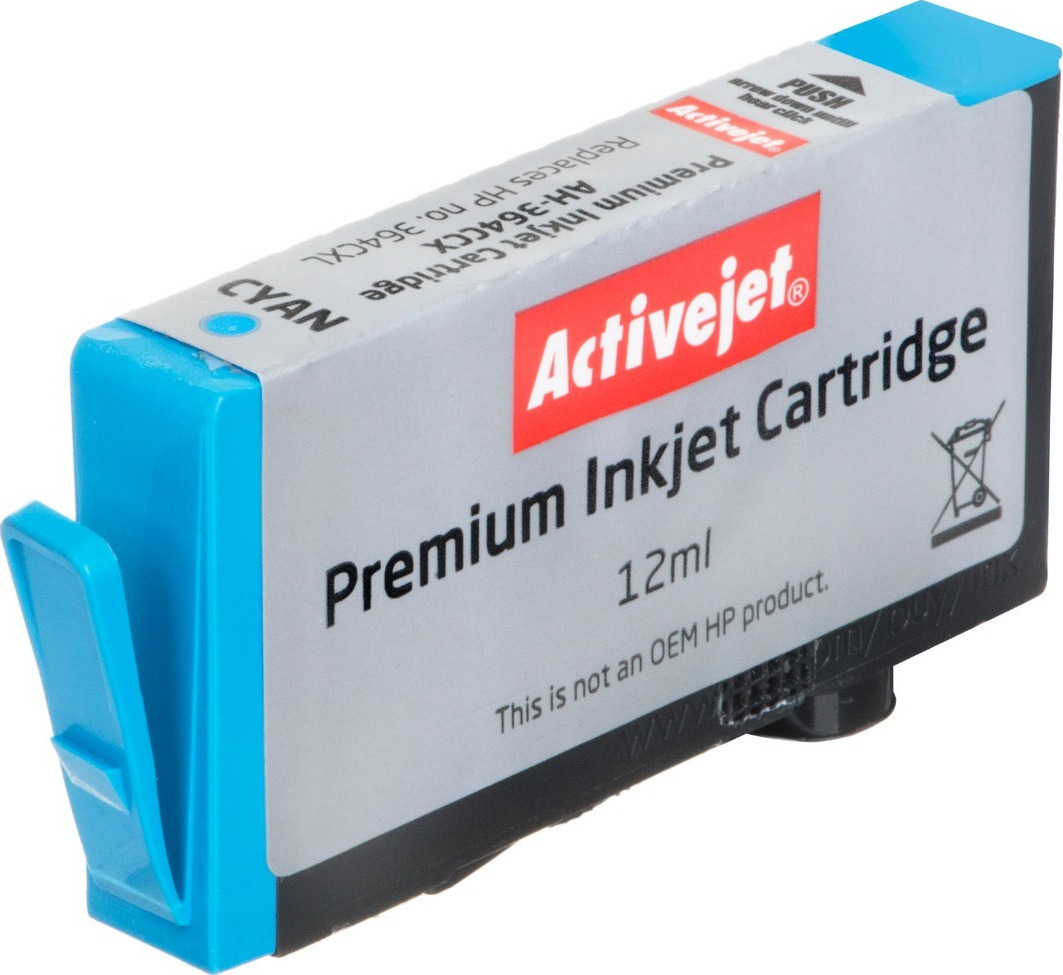 Active Jet Συμβατό Μελάνι Εκτυπωτή InkJet HP 364XL CB323EE 12ml Κυανό - Image 2