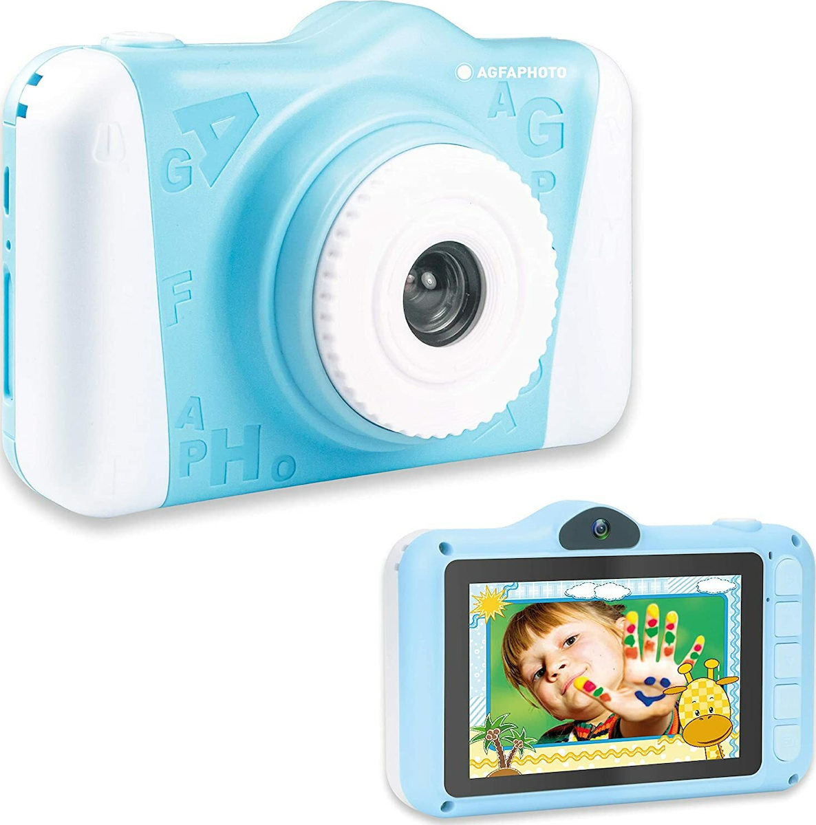 AgfaPhoto Realikids Cam 2 Παιδική Φωτογραφική Μηχανή 12MP Μπλε - Image 3
