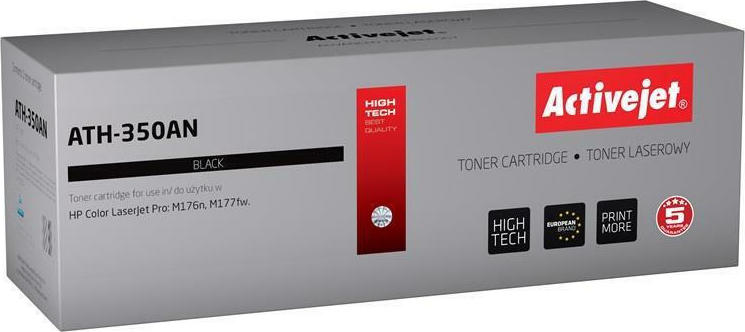 Active Jet Συμβατό Toner για Laser Εκτυπωτή HP 130A CF350A 1300 Σελίδων Μαύρο