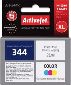 Active Jet Συμβατό Μελάνι Εκτυπωτή InkJet HP 344 C9363EE 21ml Πολλαπλό (Color)