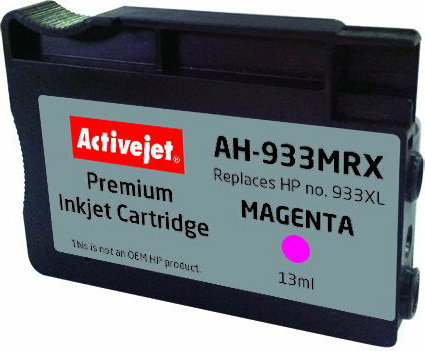 Active Jet Συμβατό Μελάνι Εκτυπωτή InkJet HP 933XL CN055AE 13ml Ματζέντα - Image 2