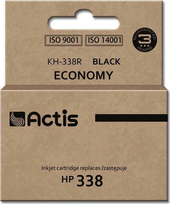 Actis Συμβατό Μελάνι Εκτυπωτή InkJet HP 338 C8765EE 15ml Μαύρο