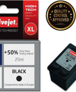 Active Jet Συμβατό Μελάνι Εκτυπωτή InkJet HP 338 C8765EE 25ml Μαύρο