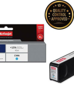 Active Jet Συμβατό Μελάνι Εκτυπωτή InkJet HP 913 F6T77AE 913 Σελίδων 45ml Κυανό 1τμχ