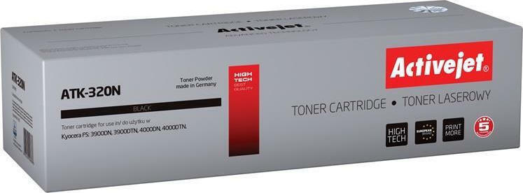 Active Jet Συμβατό Toner για Laser Εκτυπωτή Kyocera TK-320K 15000 Σελίδων Μαύρο