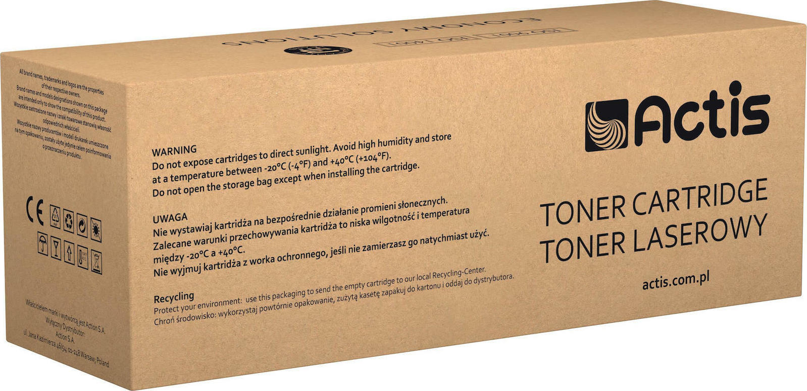 Actis Συμβατό Toner για Laser Εκτυπωτή HP 507A CE403A 6000 Σελίδων Ματζέντα