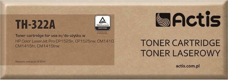 Actis Συμβατό Toner για Laser Εκτυπωτή HP 128A CE322A 1300 Σελίδων Κίτρινο