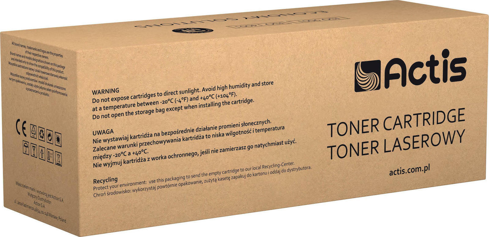 Actis Συμβατό Toner για Laser Εκτυπωτή HP 507X CE400X 11000 Σελίδων Μαύρο