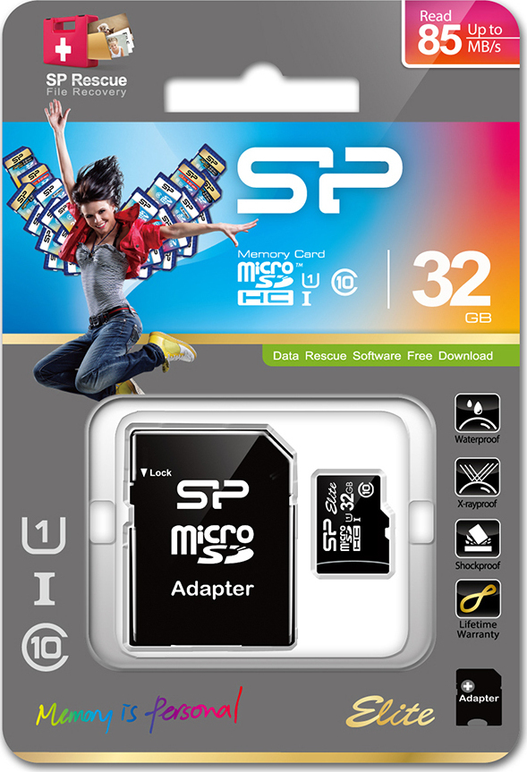 Silicon Power microSDHC 32GB Class 10 U1 UHS-I - Image 2