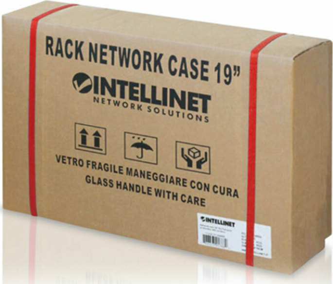 Intellinet Επιτοίχια Καμπίνα Rack 6U 54x40x35.3cm Μαύρο 714143 - Image 2