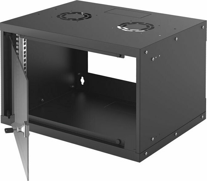 Intellinet Επιτοίχια Καμπίνα Rack 6U 54x40x35.3cm Μαύρο 714143 - Image 4