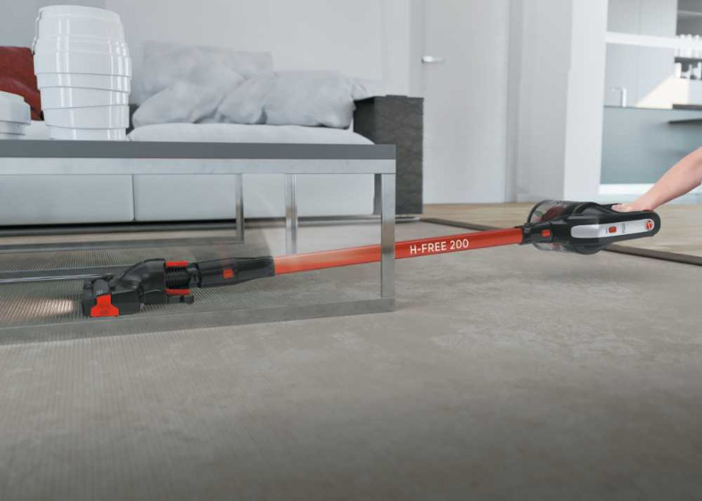 Hoover HF222AXL 011 Επαναφορτιζόμενη 2 σε 1 Πορτοκαλί - Image 5
