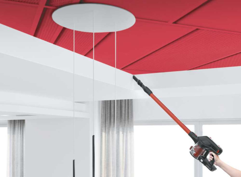 Hoover HF222AXL 011 Επαναφορτιζόμενη 2 σε 1 Πορτοκαλί - Image 6