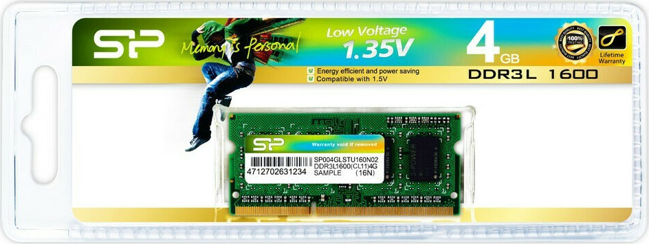 Silicon Power 4GB DDR3 SP004GLSTU160N02 - Image 3