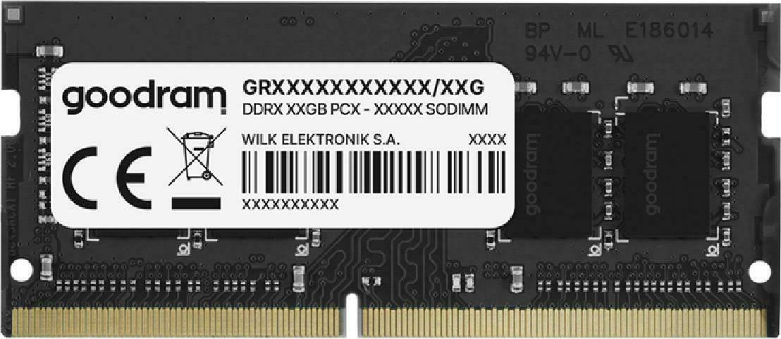 GoodRAM DDR4 με Module 1x8GB και Ταχύτητα 3200 για Laptop GR3200S464L22S/8G - Image 2