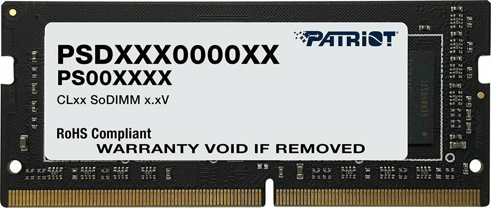 Patriot Signature DDR4 με Module 1x16GB και Ταχύτητα 3200 για Laptop PSD416G320081S - Image 2