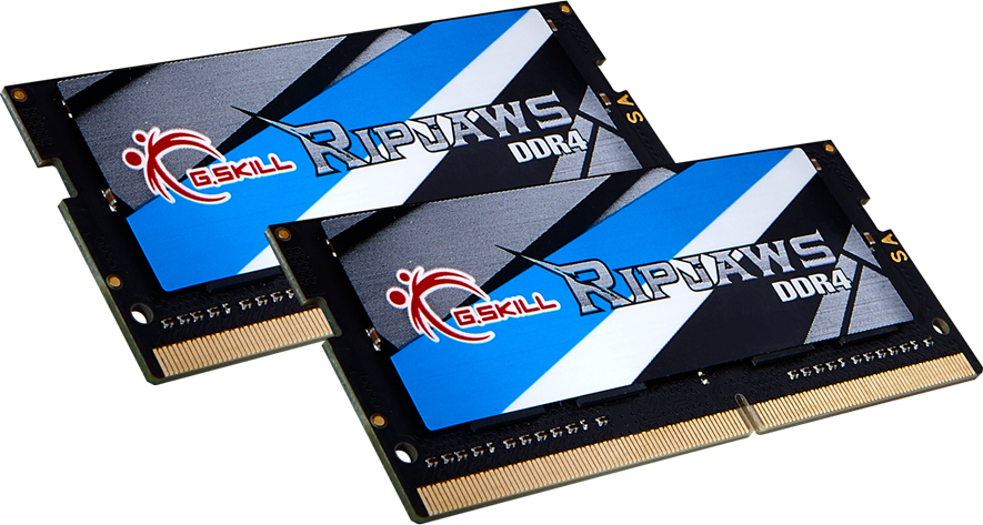 G.Skill Ripjaws DDR4 32GB RAM με 2x16GB Modules και Ταχύτητα 2666 για Laptop F4-2666C19D-32GRS - Image 3