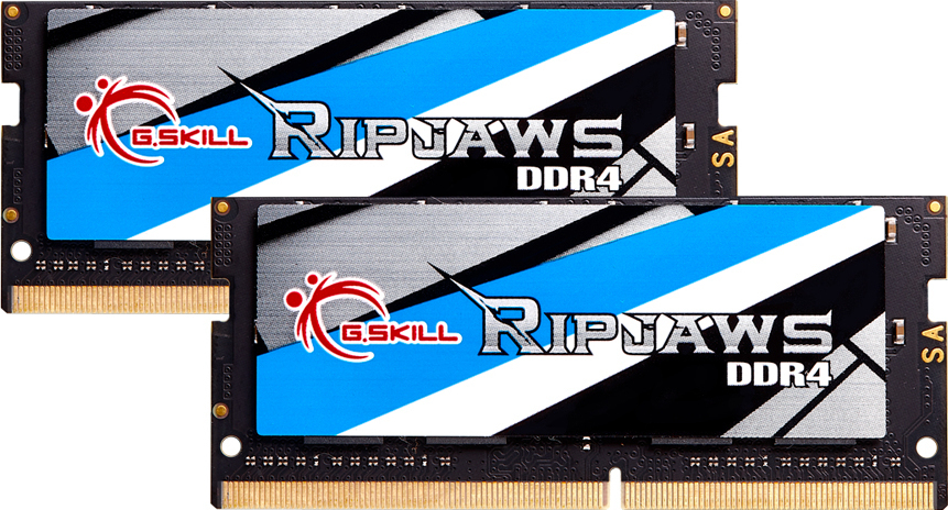 G.Skill Ripjaws DDR4 32GB RAM με 2x16GB Modules και Ταχύτητα 2666 για Laptop F4-2666C19D-32GRS - Image 2