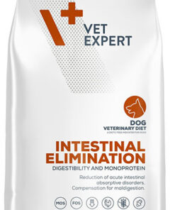 VetExpert Intestinal Elimination 12kg Ξηρά Τροφή χωρίς Σιτηρά για Ενήλικους Σκύλους με Γαλοπούλα