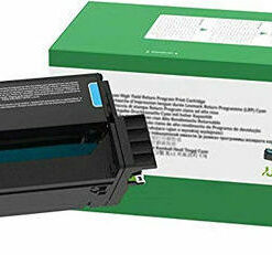 Lexmark C332HC0 Γνήσιο Toner Laser Εκτυπωτή Κυανό High Yield Return Program 2500 Σελίδων