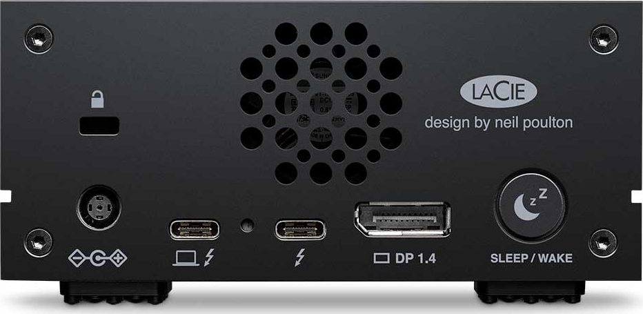 Lacie 1big Dock Thunderbolt 3 / USB-C Εξωτερικός HDD 16TB Multi-Bay Μαύρο - Image 8