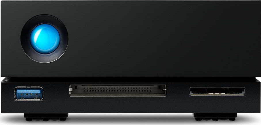 Lacie 1big Dock Thunderbolt 3 / USB-C Εξωτερικός HDD 16TB Multi-Bay Μαύρο - Image 2