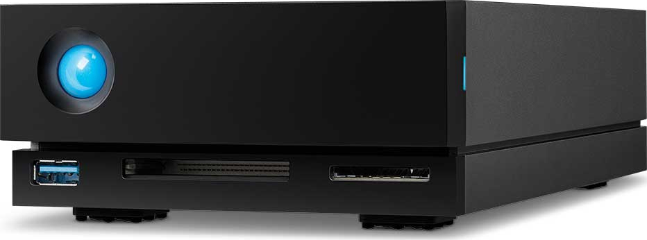 Lacie 1big Dock Thunderbolt 3 / USB-C Εξωτερικός HDD 16TB Multi-Bay Μαύρο