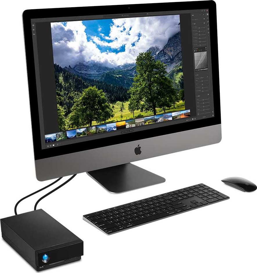 Lacie 1big Dock Thunderbolt 3 / USB-C Εξωτερικός HDD 16TB Multi-Bay Μαύρο - Image 4