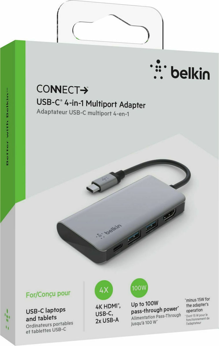 Belkin Connect USB-C Docking Station με HDMI 4K PD - Image 3