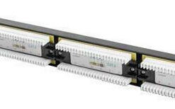 Alternative view of Lanberg Patch Panel Unshielded για Rack 1U 19" 24 Θυρών cat6 Μαύρο