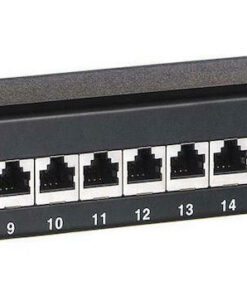 A-LAN Patch Panel 1U PK040 Μαύρο