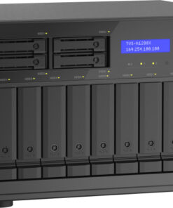 Alternative view of QNap TVS-h1288X-W1250-16G NAS με 8 θέσεις για HDD/SSD