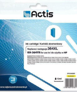 Alternative view of Actis Συμβατό Μελάνι Εκτυπωτή InkJet HP 364XL CB325EE 12ml Κίτρινο