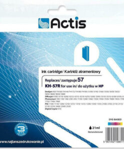 Alternative view of Actis Συμβατό Μελάνι Εκτυπωτή InkJet HP 57 C6657AE 18ml Πολλαπλό (Color)