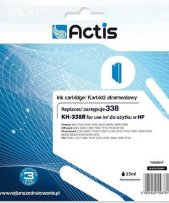 Alternative view of Actis Συμβατό Μελάνι Εκτυπωτή InkJet HP 338 C8765EE 15ml Μαύρο