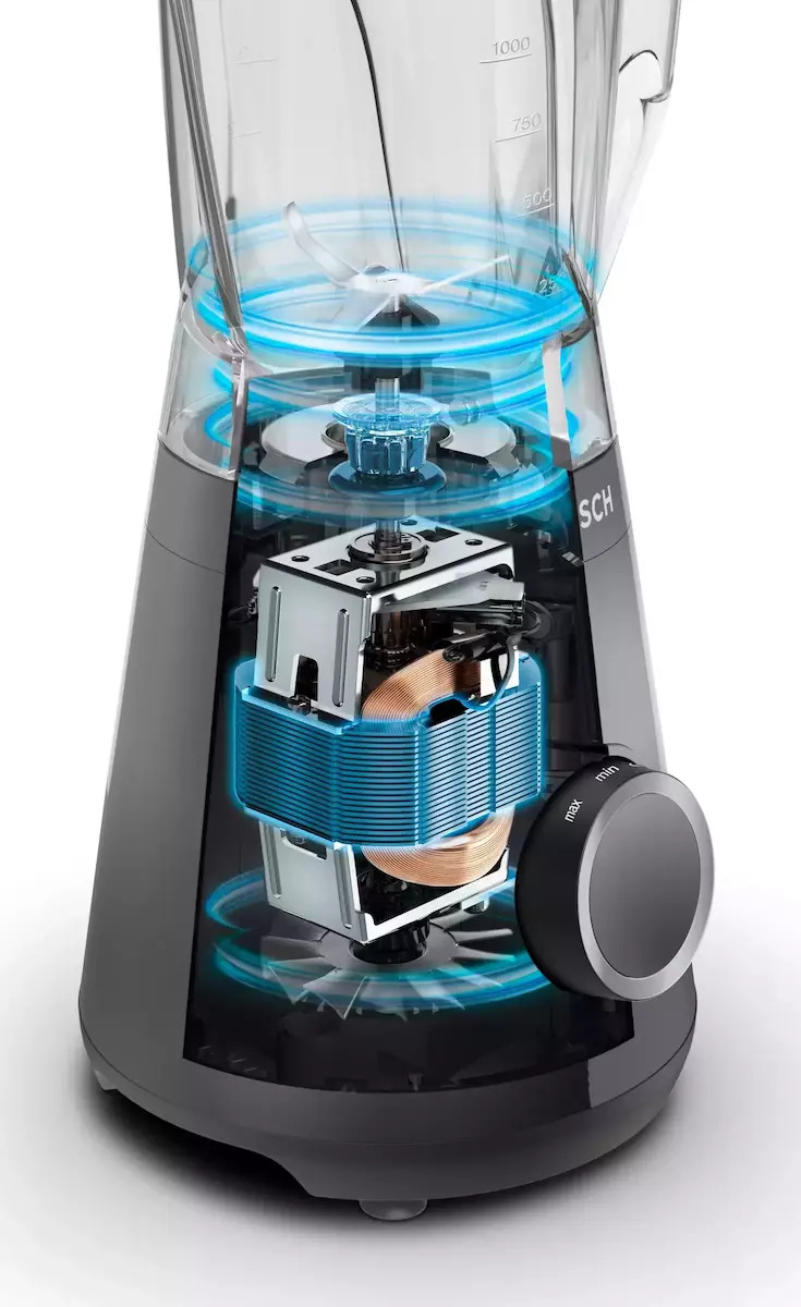 Bosch VitaPower με Κανάτα 1.5lt 1200W Μαύρο - Image 2