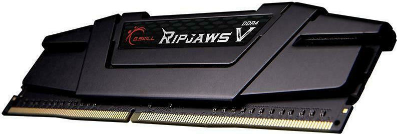 G.Skill Ripjaws V DDR4 32GB RAM με 4x8GB Modules και Ταχύτητα 3600 για Desktop F4-3600C18Q-32GVK - Image 3