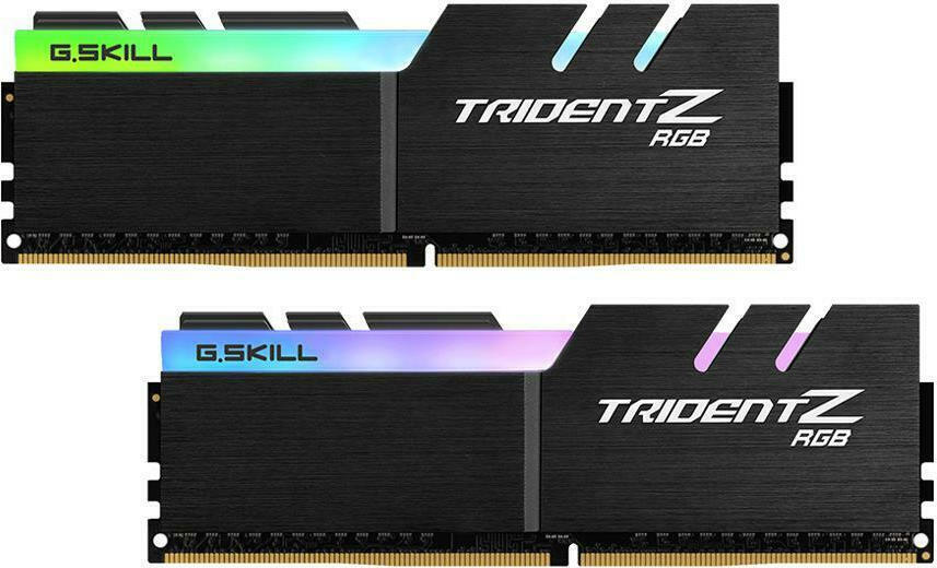 G.Skill Trident Z RGB DDR4 64GB RAM με 2x32GB Modules και Ταχύτητα 3600 για Desktop F4-3600C18D-64GTZR - Image 3