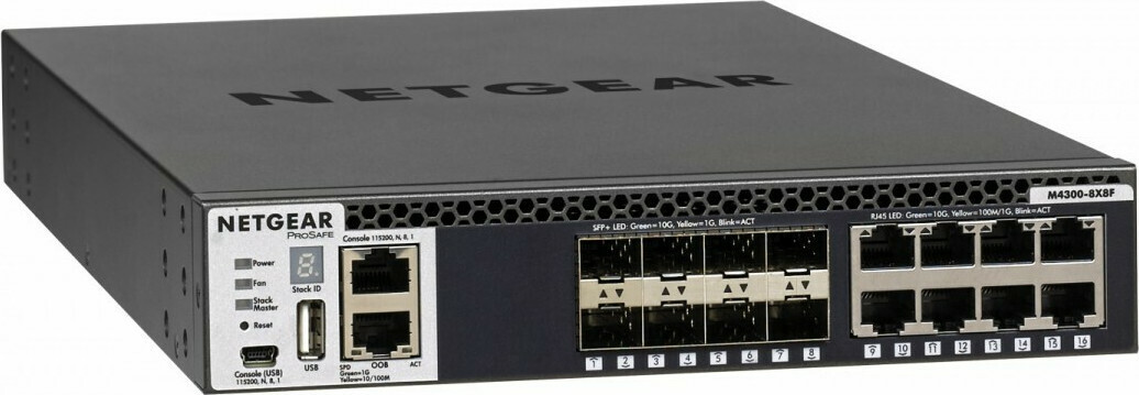 NetGear M4300-8X8F Managed L3